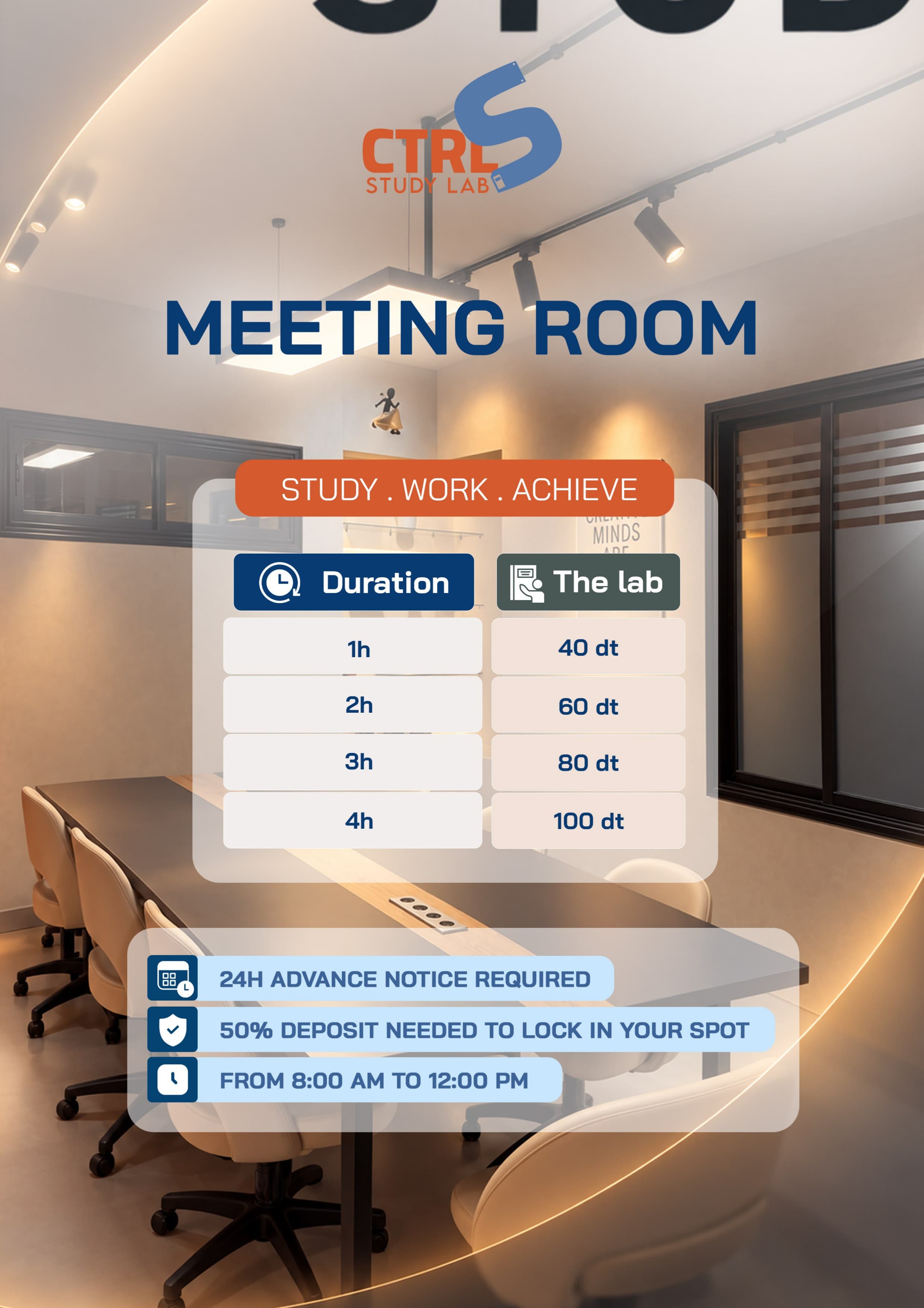 Meeting Room Sheet